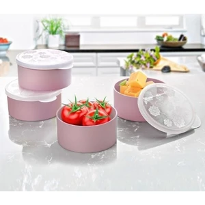 Nandy Home 4'lü Plastik Mini Saklama Kabı No Coller