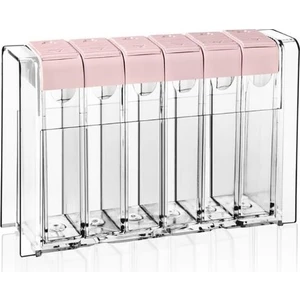 Nandy Home 6'lı Stantlı Kapaklı Baharatlık No Coller