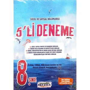 Okyanus Yayınları 8. Sınıf 5'li Deneme