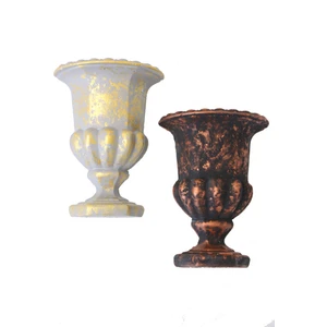 Yapay Çiçek Deposu Mini Antik Meşale Duvar Apligi Uzun Model 2li Set