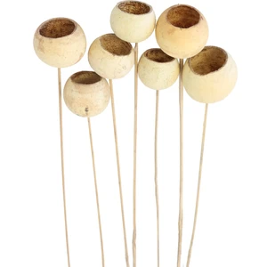 Yapay Çiçek Deposu Dekoratif Bell Cup 7li Doğal Kabak