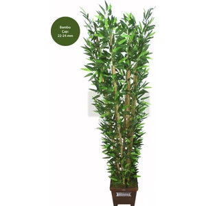 Yapay Çiçek Deposu Yapay Bambu Ağacı 6 Gövde 180 cm Model4