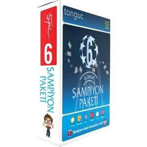 Tonguç Akademi 6. Sınıf Şampiyon Seti