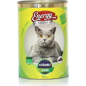 Konserve Ciğerli Kedi Maması 415GR