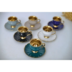 Morpheus Porselen Türk Kahvesi Fincanı Takımı