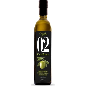 02 Erken Hasat Natürel Sızma Zeytinyağı 500 ml