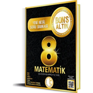 Levent İçöz Yayıncılık Levent İçöz 8. Sınıf Matematik Bons Altın Soru Bankası