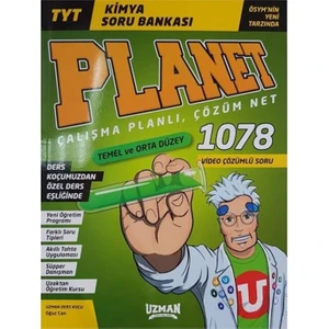 Uzman Yayınları TYT Kimya Soru Bankası - Temel ve Orta Düzey