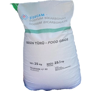 Saf Karbonat İçilebilir Sodyum Bikarbonat Besin Türü Toz Soda 25 kg