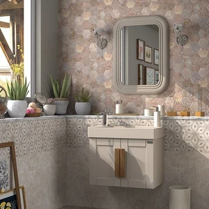Pierre Cardin Pio 65 cm Matt Mocha Banyo Dolabı Ahşap Kulplu