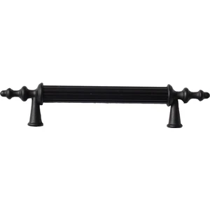 Kumru Model Siyah Mobilya Dolap Çekmece Kulpları 96 mm