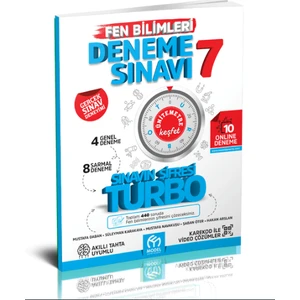 Model Eğitim Yayıncılık Turbo 7. Sınıf Fen Bilimleri Deneme