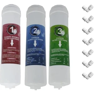Su Arıtma Filtre Seti 3'lü Inline Set