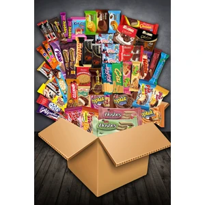 Efsanevi Karışık Atıştırmalık Paket - 50 Parça