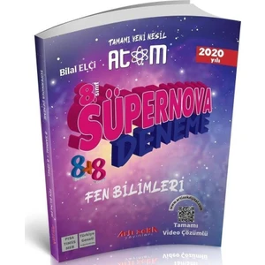 Artı Zeka Yayınları 8. Sınıf Süpernova Fen Bilimleri Paket Deneme Sınavı