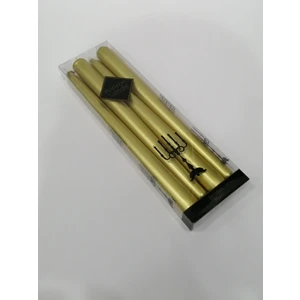 Horizon Mum Şamdan Mum 4'lü Altın