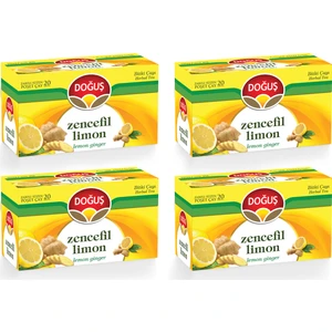Zencefil Limon Çayı 20'li x 4 Paket