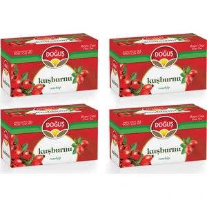 Kuşburnu Çayı 20'li x 4 Paket