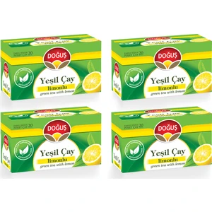 Yeşil Çay Limonlu 20'li x 4 Paket