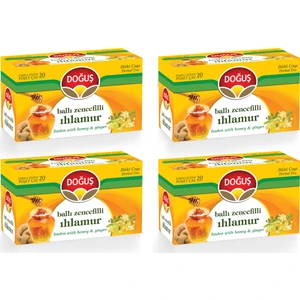 Ballı Zencefilli Ihlamur Çayı 20'li x 4 Paket