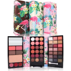 3 Katlı Cüzdan Makyaj Seti - Far Paleti