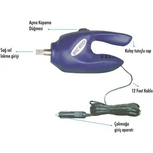12 Volt Elektrikli Bijon Sökme Takma Yüksek Torklu