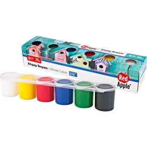 Red Apple  Ahşap Boyası 6 x 25 ml