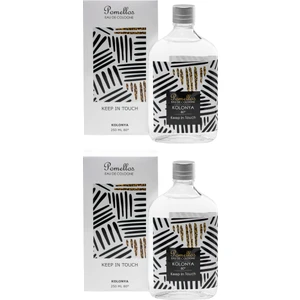 Kolonya Keep In Touch 2 Adet (2X250 Ml, 80 Derece. Cam Şişe)