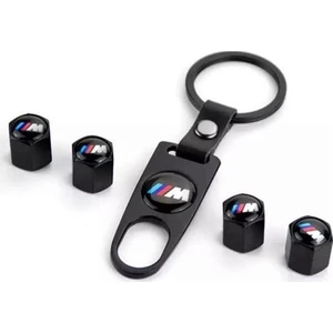Bmw M Logolu Metal Sibop Kapağı Anahtarlık Seti