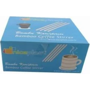 Ahşap (Bambu) Çay Kahve Karıştırıcı 750'LI