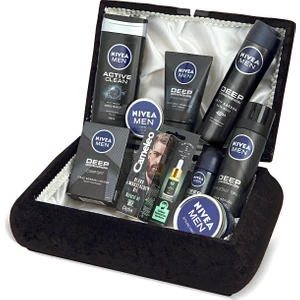 Exclusive Erkek Cilt Bakım Seti - Damat Çeyiz Sandık Seti