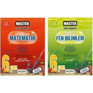 Okyanus Yayınları 6. Sınıf Master Matematik+Fen Bilimleri 2'li Set