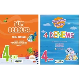 Okyanus Yayınları 4. Sınıf Tüm Dersler+4 Deneme