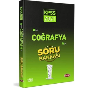 Data Yayınları 2021 KPSS Coğrafya Soru Bankası