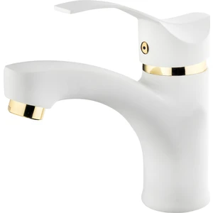 Gms Akdeniz Beyaz Altın Lavabo Musluk Bataryası AKD300
