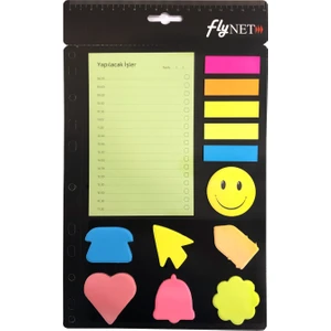 Fly Color Planlayıcı Notluk Set