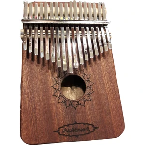Kalimba 17 Tuşeli  Maun  Masterwork  Kılıf + Çekiç