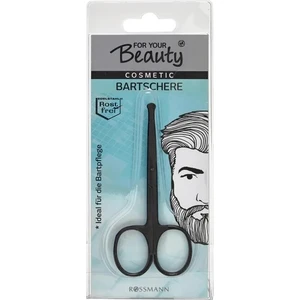 For Your Beauty Burun,Bıyık,Sakal Kılı Kesme Makası-Siyah