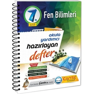 Çanta Yayınları 7. Sınıf – Fen Bilimleri Hazırlayan Defter