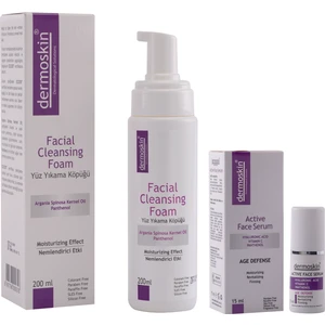 Yüz Yıkama Köpüğü 200 ml + Aktif Yüz Serumu 15 ml 2'li Set