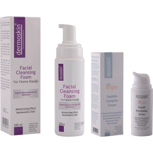 Yüz Temizleme Köpüğü 200 ml + Be Bright Peptit Kompleks Krem 33 ml 2'li