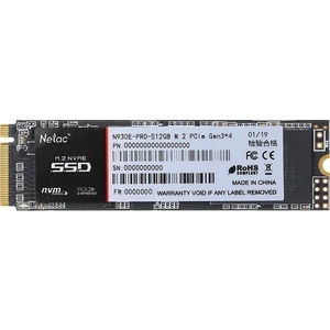 N930E 512GB M.2 2280 Nvme SSD PCle Gen3X4 2080MB/S-1700MB/S