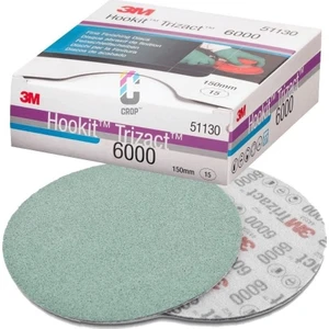 51130 Trizact Hookit P6000 Ultra Hassas Finisaj Diski Zımparası 150mm (1 Adet)