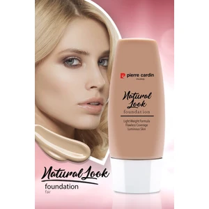 Pierre Cardin Natural Look Fondöten Doğal Görünüm Sağlayan Hafif Formül 30 ML