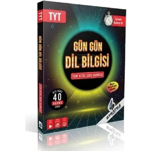 Strateji TYT Gün Gün Dil Bilgisi Soru Bankası