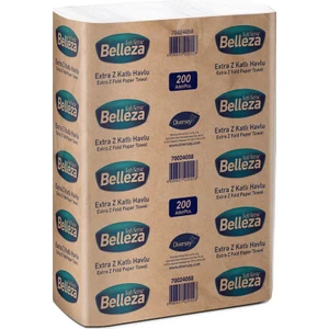 Extra Z Katlama Kağıt Havlu 20,5X21,5 cm 200'LÜ 12 Paket