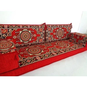 Şark Köşesi Minderi ikili Sedir Takımı Sünger Dahil