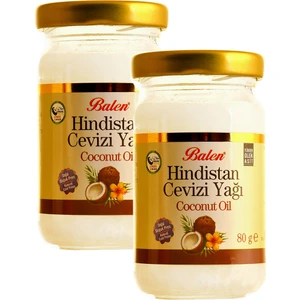 Hindistan Cevizi Yağı 80 gr 2'li