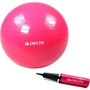 55 cm Fuşya Deluxe Pilates Topu Ve Çift Yönlü Pompa Seti