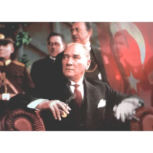 Tellgraf Dekota Üzeri Atatürk Posteri